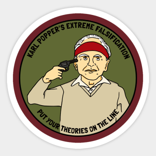 Karl Popper Falsification Sticker